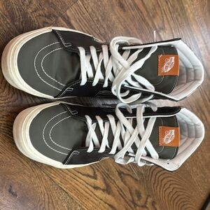 Vans Black and White Classic Sneakers